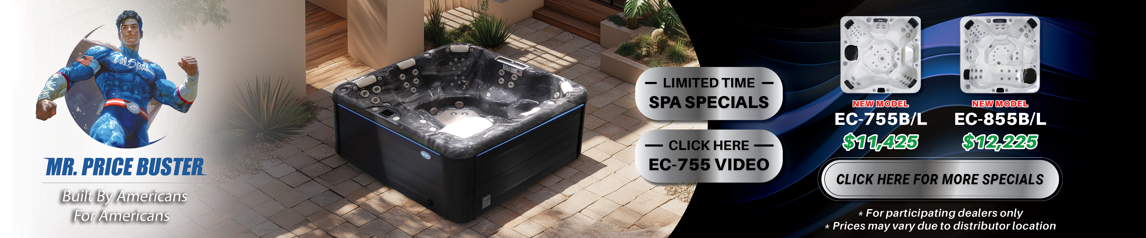 Calspas hot tub being used in a family setting - Frisco