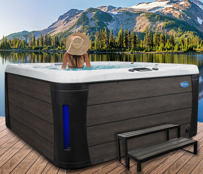 Calspas hot tub being used in a family setting - hot tubs spas for sale Frisco
